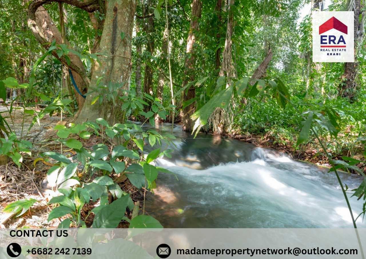 ที่ดินสวย หนองทะเล ติดลำธาร แหลมสอม