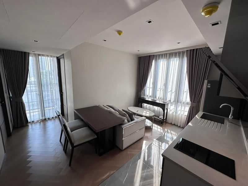 ขายพร้อมผู้เช่า คอนโด The Reserve Sukhumvit 61 (เดอะ รีเซิร์ฟ สุขุมวิท 61) 48 ตรม. 2 นอน 1 น้ำ ชั้นที่ 5 พร้อมเฟอร์นิเจอร์ Yield 6%