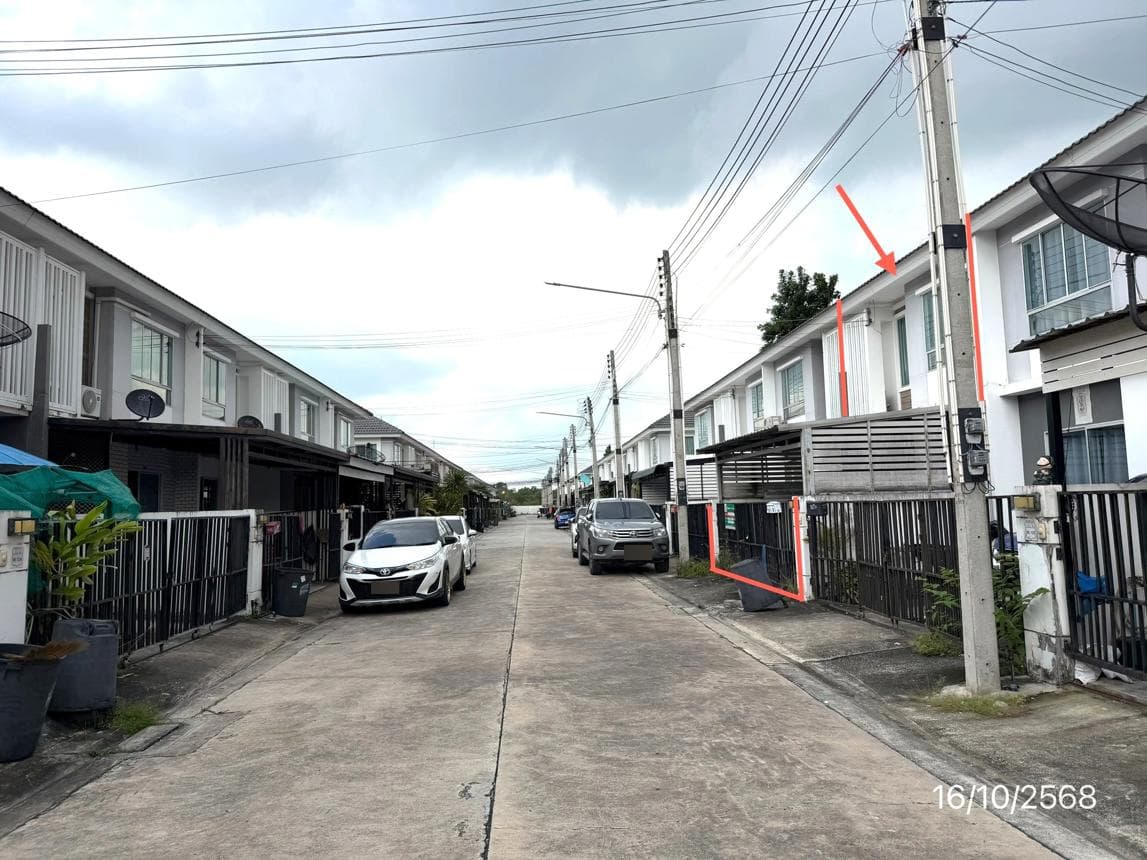 ทาวน์โฮม พฤกษาวิลล์ 86/1 (Pruksa Ville) ศรีราชา-บ่อวิน 3 ห้องนอน ทำเลศักยภาพใกล้แหล่งงาน ราคาล้านกลางๆ