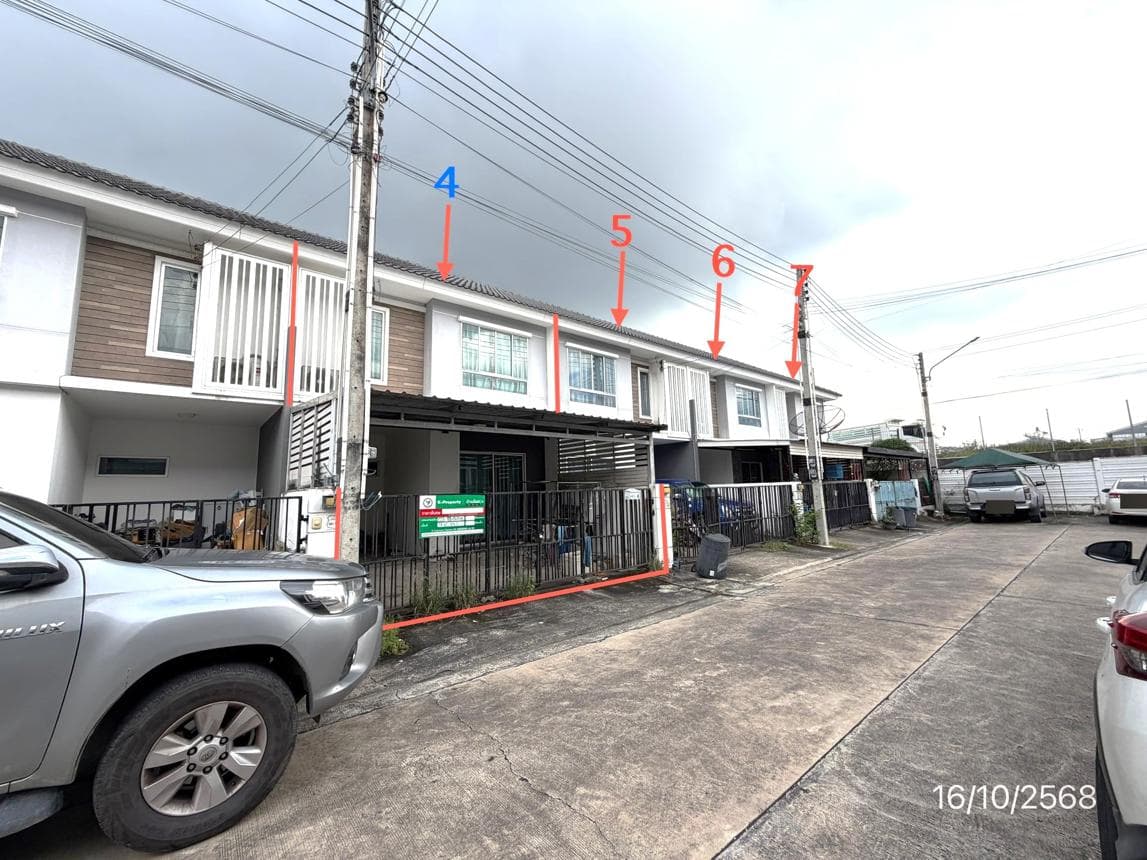ทาวน์โฮม พฤกษาวิลล์ 86/1 (Pruksa Ville) ศรีราชา-บ่อวิน 3 ห้องนอน ทำเลศักยภาพใกล้แหล่งงาน ราคาล้านกลางๆ