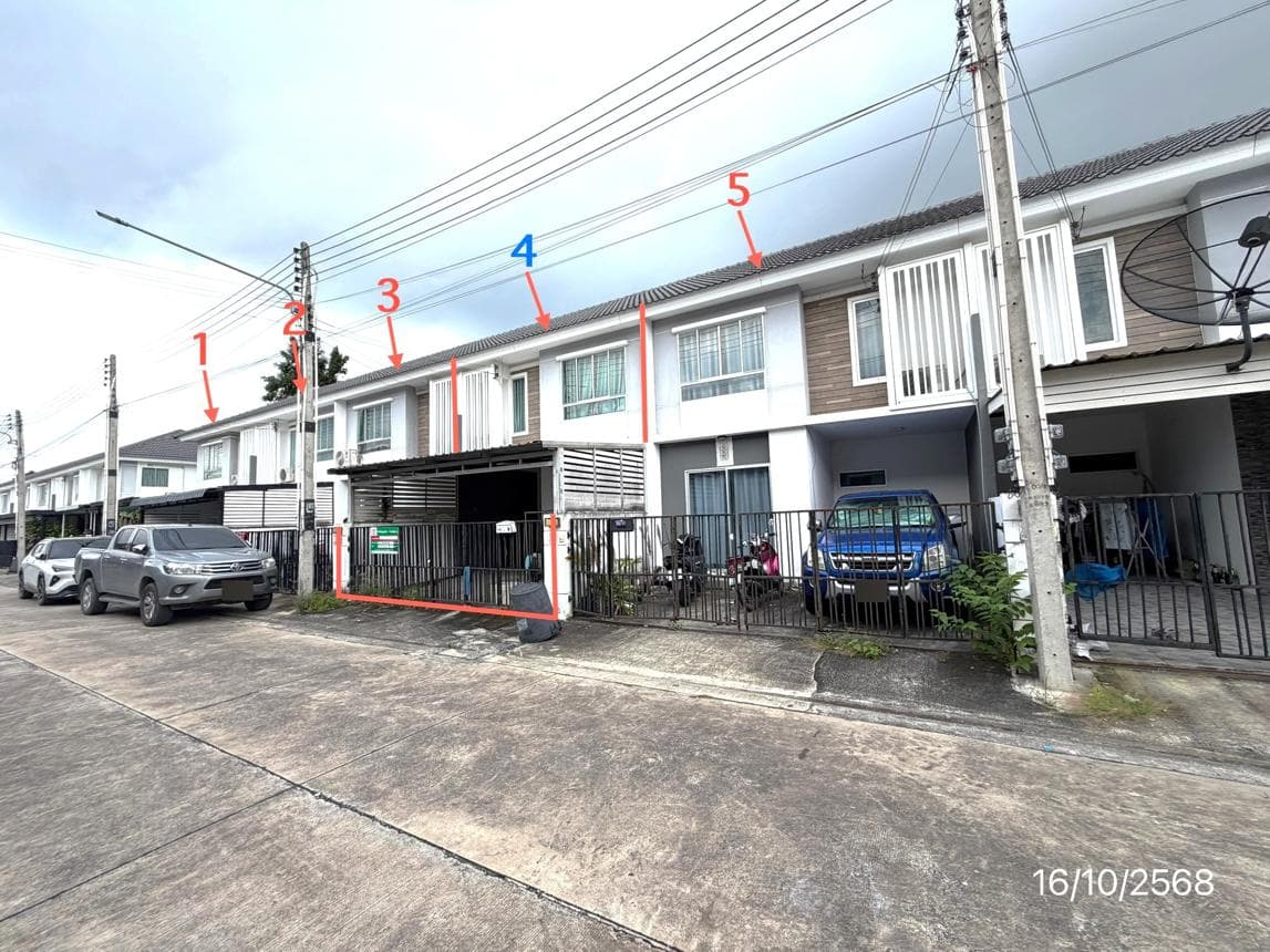 ทาวน์โฮม พฤกษาวิลล์ 86/1 (Pruksa Ville) ศรีราชา-บ่อวิน 3 ห้องนอน ทำเลศักยภาพใกล้แหล่งงาน ราคาล้านกลางๆ