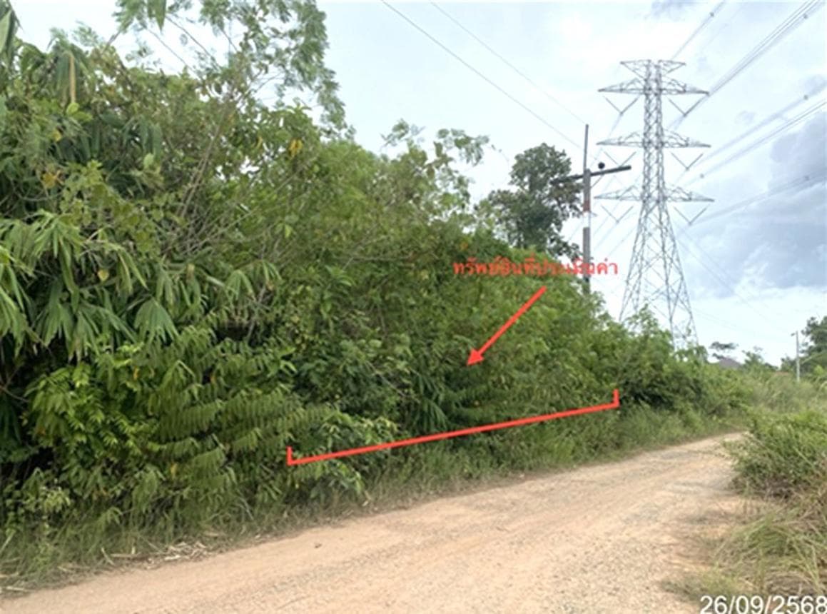 ขายที่ดินหาดใหญ่ ทำเลทุ่งตำเสา สงขลา 52.6 ตร.ว. ราคาไม่ถึงล้าน เหมาะสร้างบ้านในฝัน