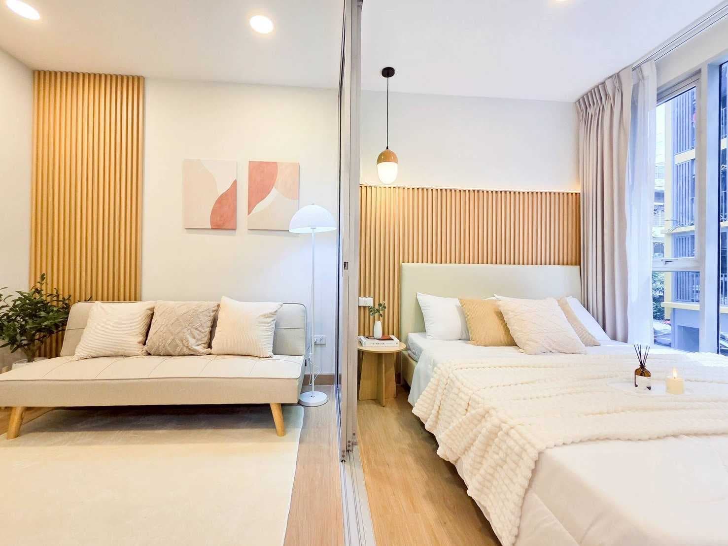 ขาย คอนโด Plum Condo ราม 60 อินเตอร์เชนจ์ 22.97 ตรม ห้องรีโนเวทใหม่ สวยพร้อมอยู่