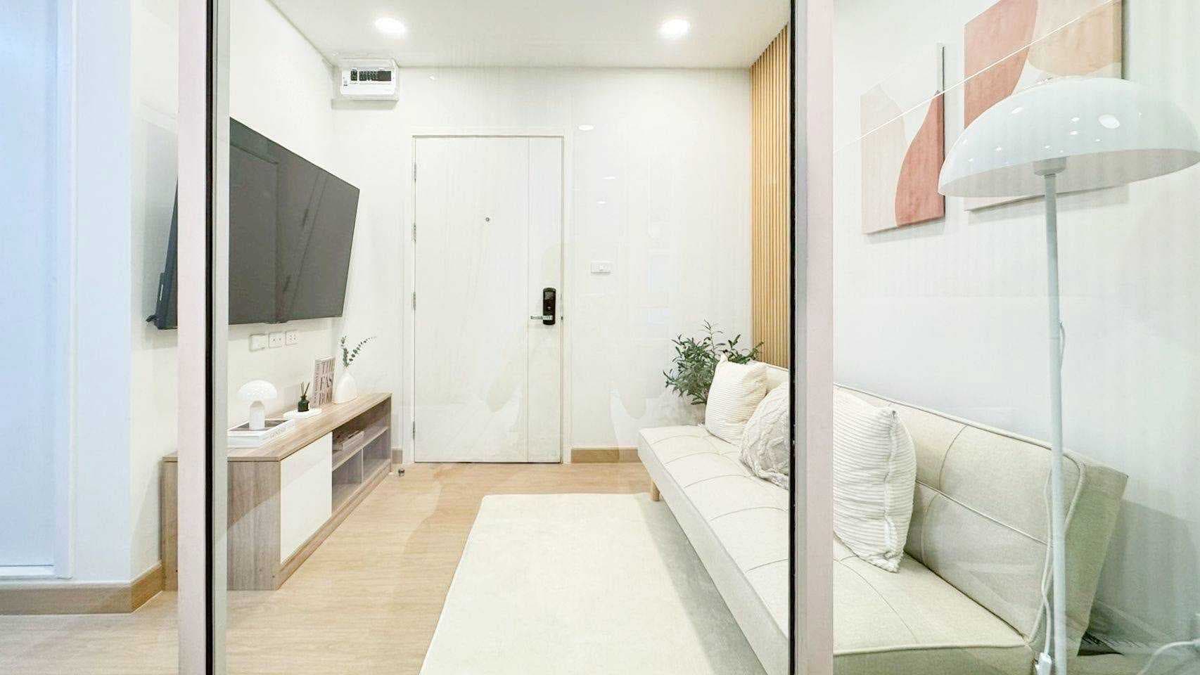 ขาย คอนโด Plum Condo ราม 60 อินเตอร์เชนจ์ 22.97 ตรม ห้องรีโนเวทใหม่ สวยพร้อมอยู่