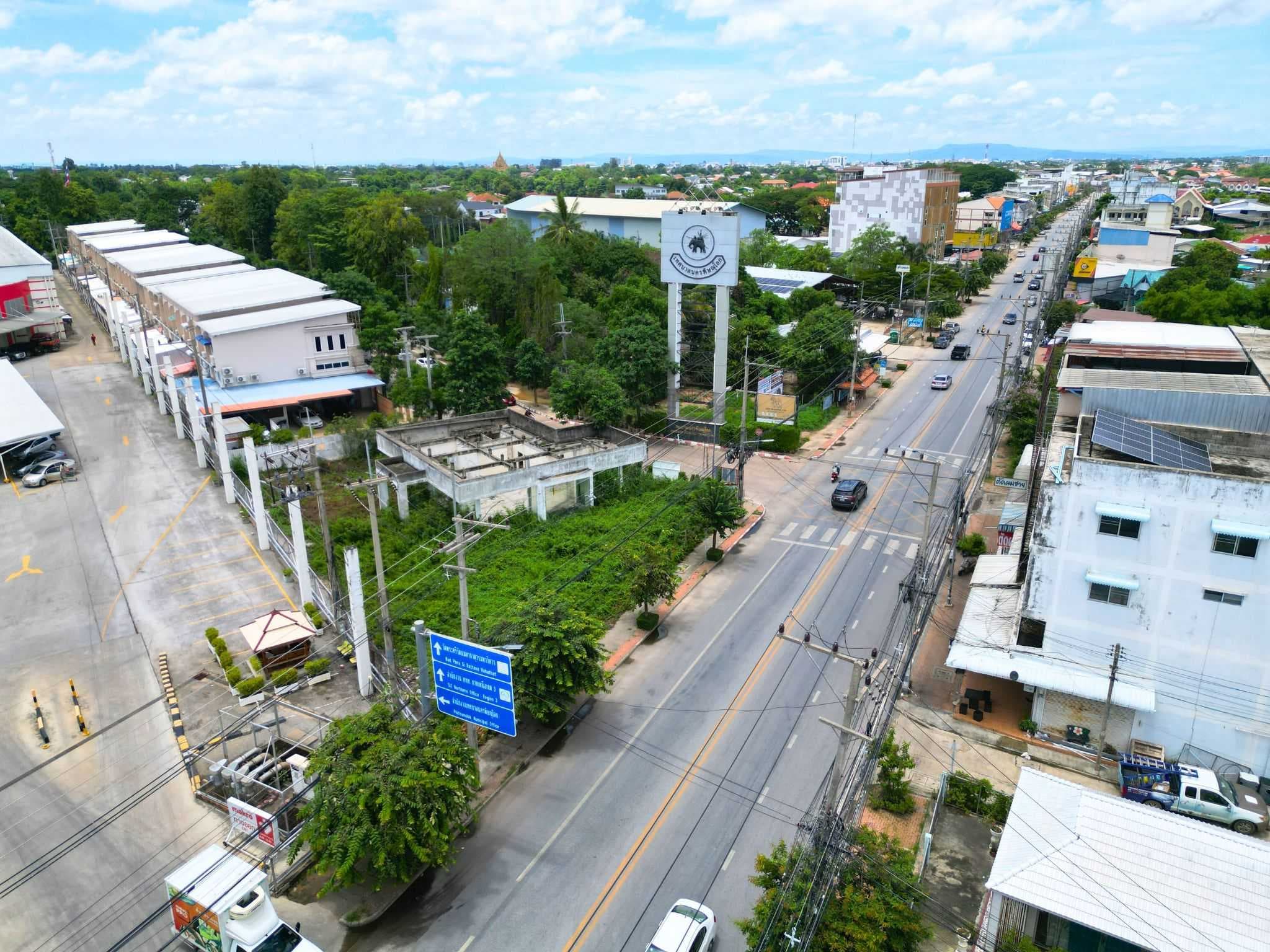 ขายที่ดินหน้าแมคโคร1 ติดถนนบรมไตร และเทศบาลพิษณุโลก