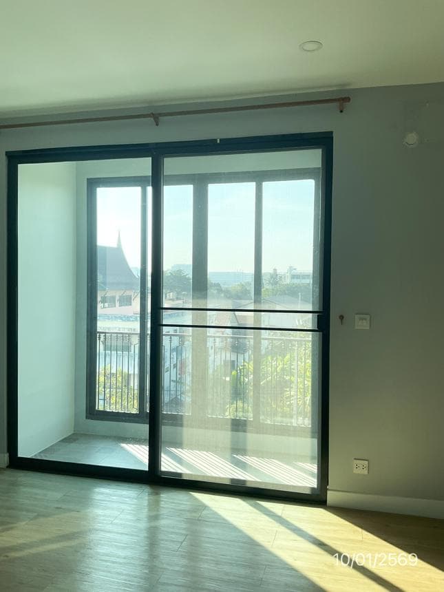 คอนโดมิเนียม เมซอง การ์เด้น 2 สีกัน บางเขน กรุงเทพฯ 1 ห้องนอน 1 ห้องน้ำ พื้นที่กว้าง 50.74 ตร.ม. ทำเลดีใกล้สนามบินดอนเมืองและรถไฟฟ้า ราคาคุ้มค่า