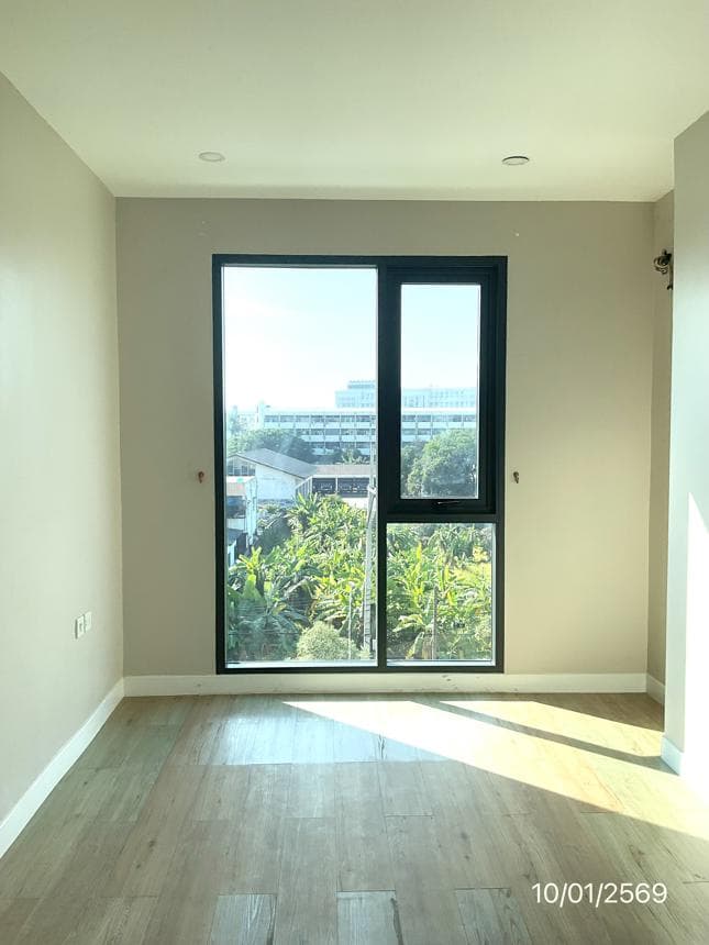 คอนโดมิเนียม เมซอง การ์เด้น 2 สีกัน บางเขน กรุงเทพฯ 1 ห้องนอน 1 ห้องน้ำ พื้นที่กว้าง 50.74 ตร.ม. ทำเลดีใกล้สนามบินดอนเมืองและรถไฟฟ้า ราคาคุ้มค่า