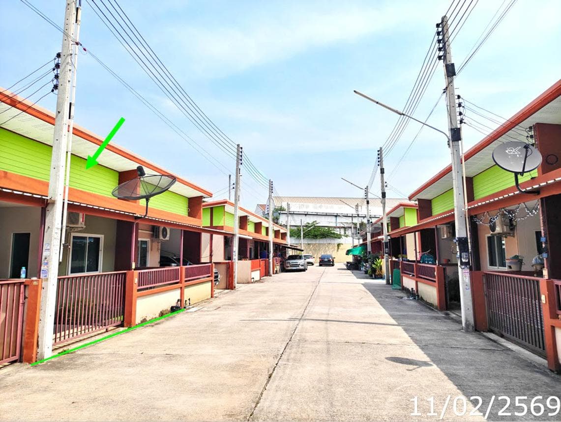 ขายทาวน์เฮ้าส์ ห้วยปราบ ซิตี้ 6 (Huai Prap City 6) มาบยางพร ปลวกแดง ทำเลดีใกล้แหล่งงานนิคมฯ ราคาคุ้มค่า