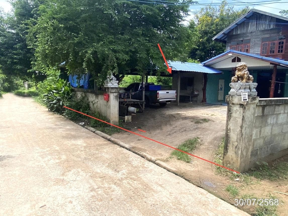 ขายบ้านเดี่ยว ศรีสุข กันทรวิชัย มหาสารคาม 2 ห้องนอน พื้นที่ใช้สอย 200 ตร.ม.