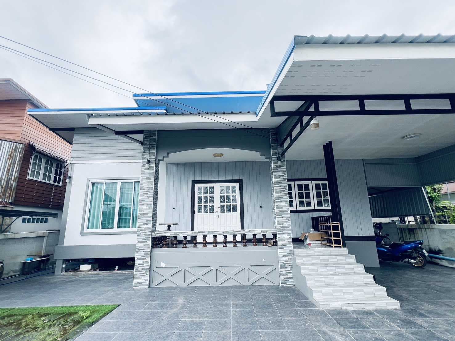บ้านเดี่ยวชั้นเดียวสไตล์โมเดิร์น รีโนเวทใหม่ พร้อมอยู่ อ.นครไทย