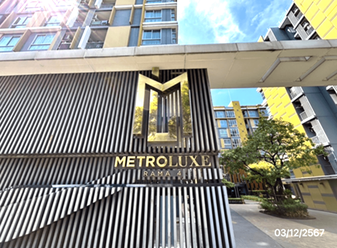 ขายคอนโดมิเนียม เมโทร ลักซ์ พระราม 4 ห้องสวยฟังก์ชันครบ ใกล้ BTS เอกมัย ใจกลางกล้วยน้ำไท