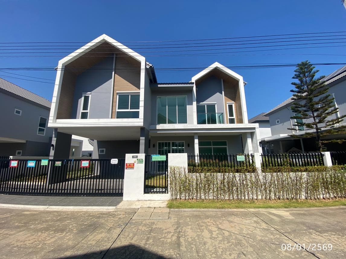 บ้านเดี่ยว บ้านฟ้าปิยรมย์ นอร์เดิร์น วงแหวน-ลำลูกกา คลอง 6 บึงคำพร้อย ลำลูกกา ปทุมธานี 4 ห้องนอน 5 ห้องน้ำ พื้นที่ 214.31 ตร.ม. บนที่ดิน 73.5 ตร.ว. ทำเลศักยภาพ ราคาพิเศษ 8 ล้าน