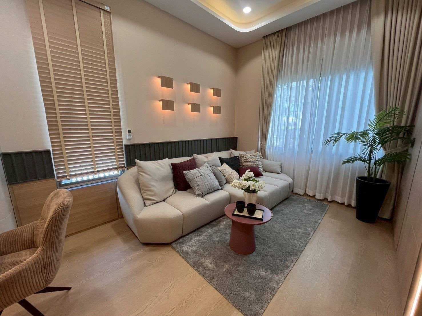 New house - สันนาเม็ง สันทราย แบบบ้าน A (Amendola อะเมนโดล่า ) 5 นอน 5 น้ำ (ตกแต่งพร้อมอยู่ เป็นบ้านตัวอย่างตามรูป)