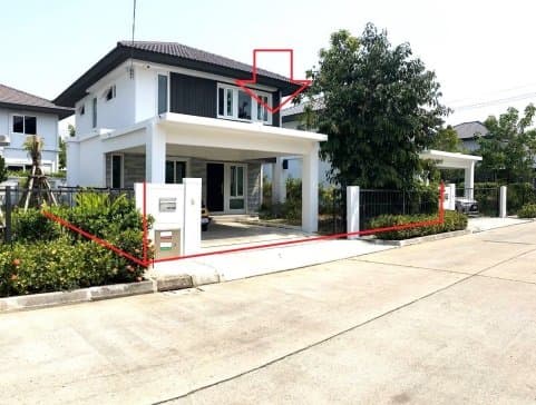 บ้านเดี่ยว ท่าสองคอน-เมืองมหาสารคาม