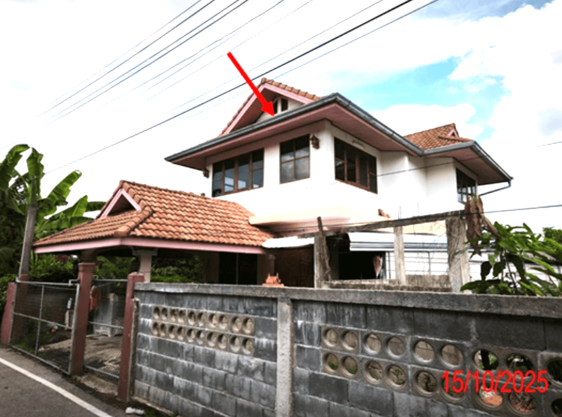ขายบ้านเดี่ยว ป่าซาง ลำพูน 3 ห้องนอน 3 น้ำ พื้นที่ใช้สอย 125.1 ตร.ม. ทำเลใจกลางชุมชน ราคาล้านกลางๆ