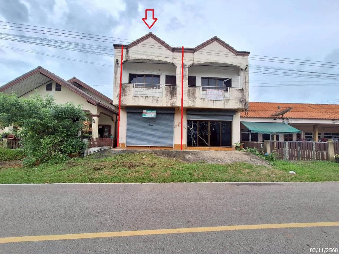 บ้านเดี่ยว ท่ามะเดื่อ บางแก้ว พัทลุง พื้นที่ 24.8 ตร.ว. พื้นที่ใช้สอย 145.8 ตร.ม. 2 ห้องนอน 2 ห้องน้ำ