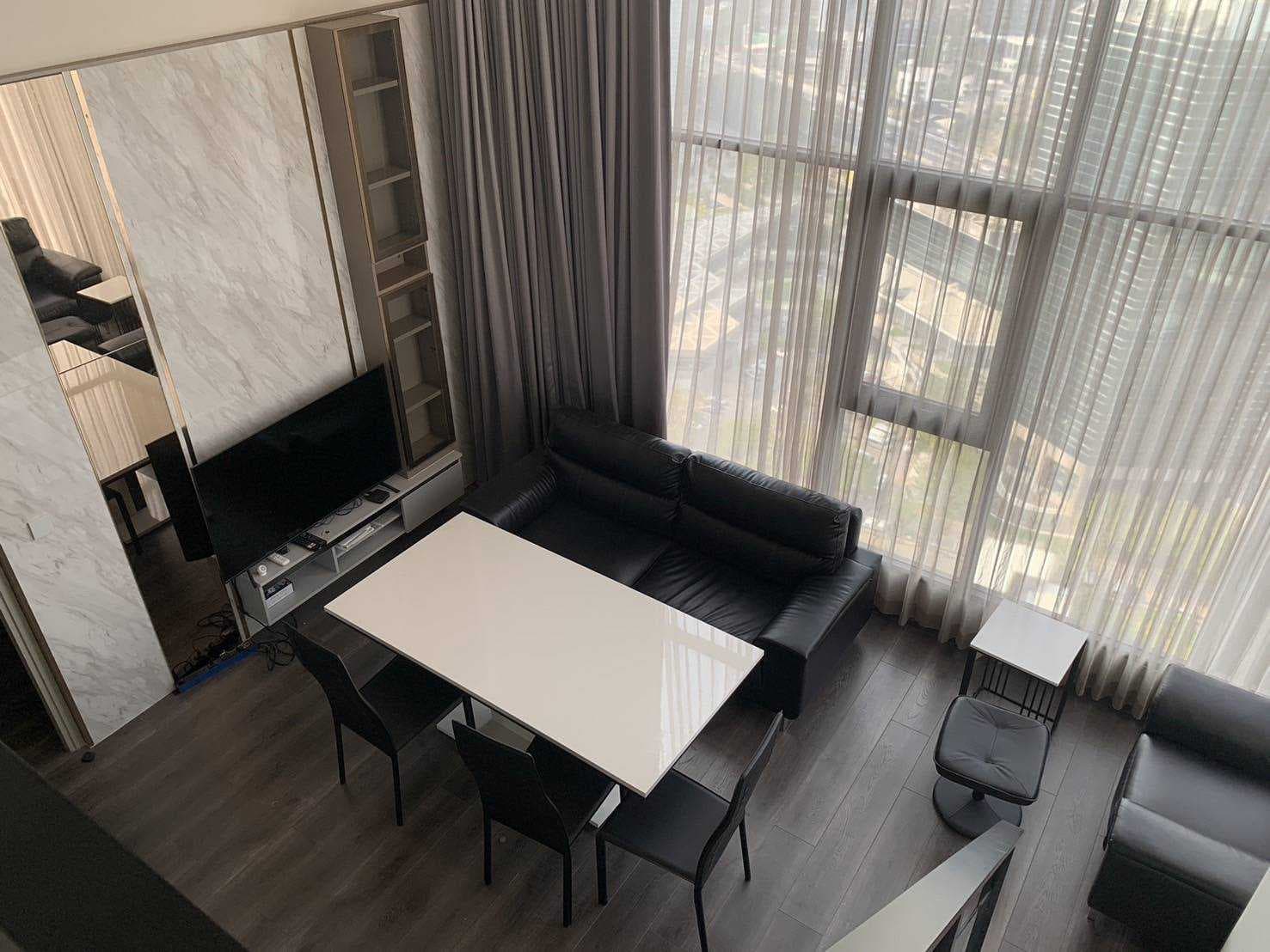 ขายคอนโด Knightsbridge Space Ratchayothin ใกล้ BTS พหลโยธิน 24 duplex 2 ชั้น 80 ตรม ชั้น 31