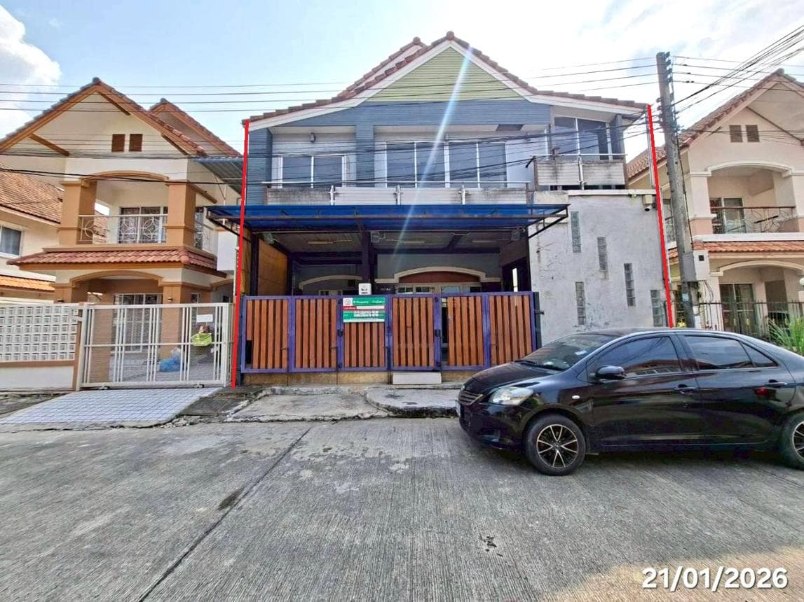 ขายบ้านเดี่ยว เอ.ซี.เฮ้าส์ 3 ลาดสวาย ลำลูกกา ปทุมธานี พื้นที่ 36 ตร.ว. พื้นที่ใช้สอย 266 ตร.ม. 4 ห้องนอน 2 ห้องน้ำ ทำเลดีราคาคุ้ม
