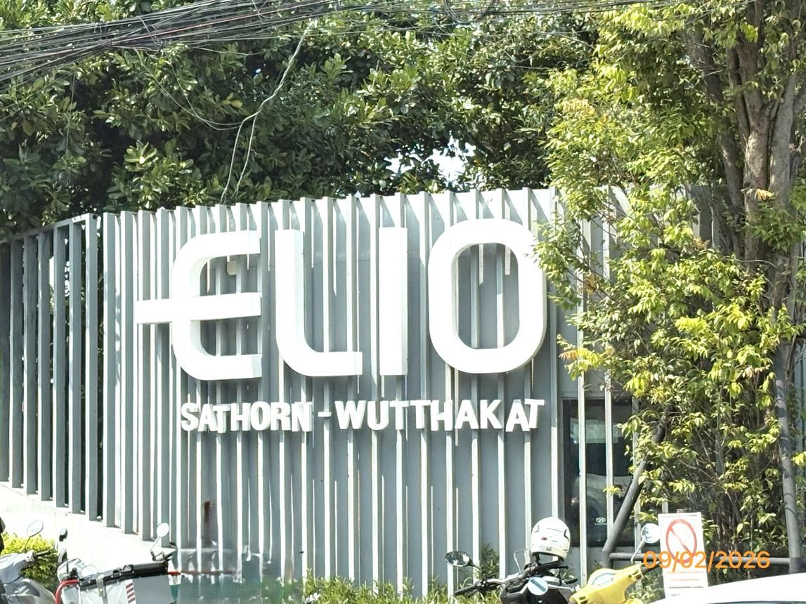 คอนโด เอลลิโอ สาทร-วุฒากาศ (Elio Sathorn-Wutthakat) ห้องสตูดิโอฟังก์ชันครบ ใกล้ BTS วุฒากาศ