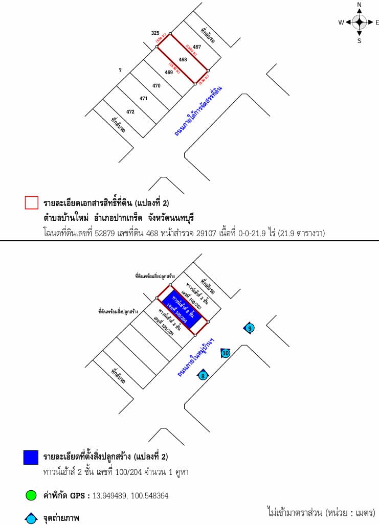 ทาวน์เฮ้าส์ ปากเกร็ด นนทบุรี