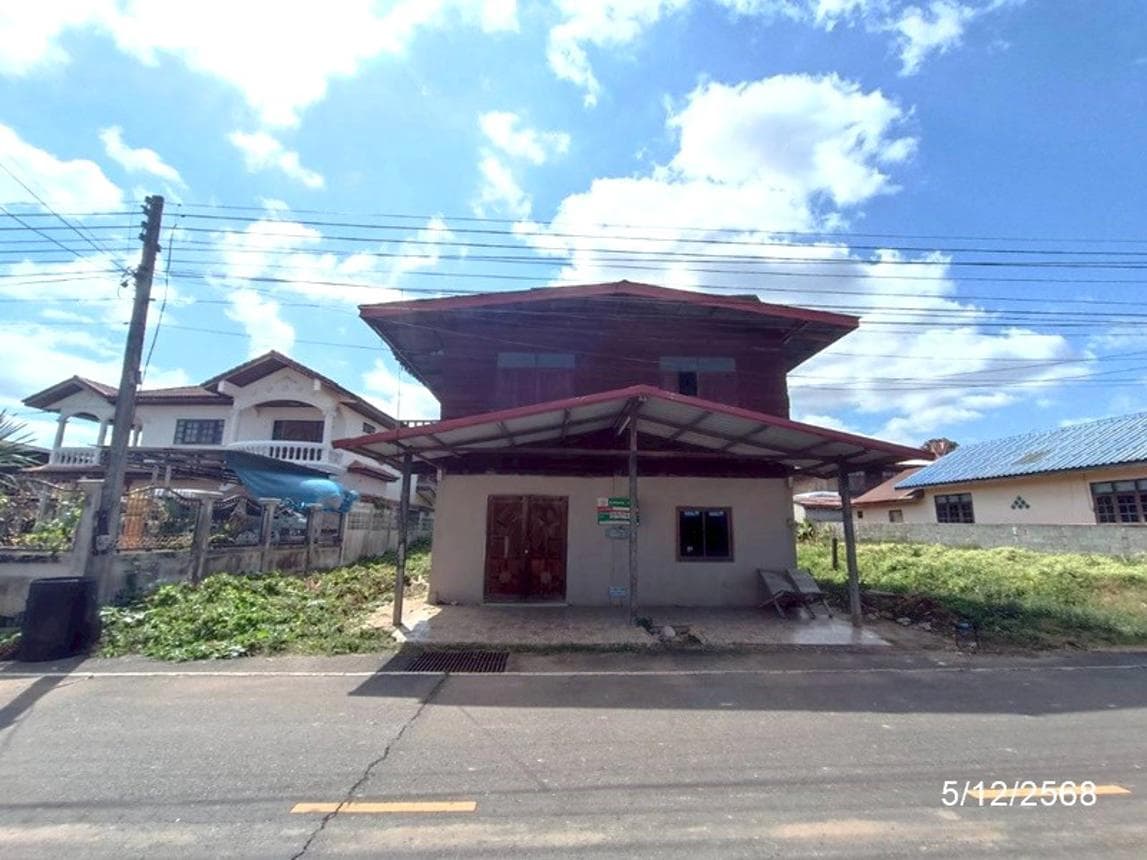 บ้านเดี่ยว ดอนตาล มุกดาหาร 1 ห้องนอน 142 ตร.ม. บนที่ดินกว้าง 72 ตร.ว. ทำเลสงบ บรรยากาศชายโขง ราคาถูกที่สุด