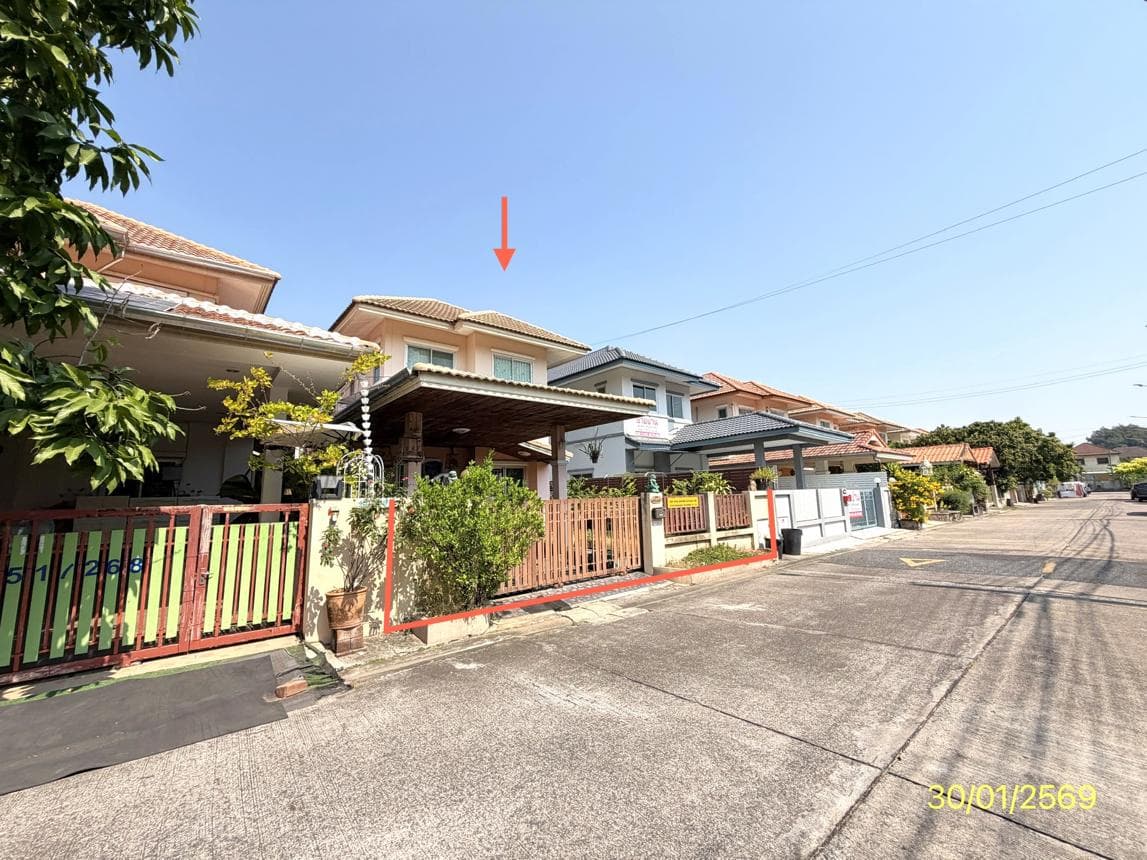 ขายบ้านเดี่ยว บ้านปัญฐิญา (Baan Pantiya) มีนบุรี 3 ห้องนอน 3 ห้องน้ำ พื้นที่ 178.65 ตร.ม. ทำเลดี ย่านแสนแสบ เดินทางสะดวก ใกล้ทางด่วนและแหล่งชุมชน