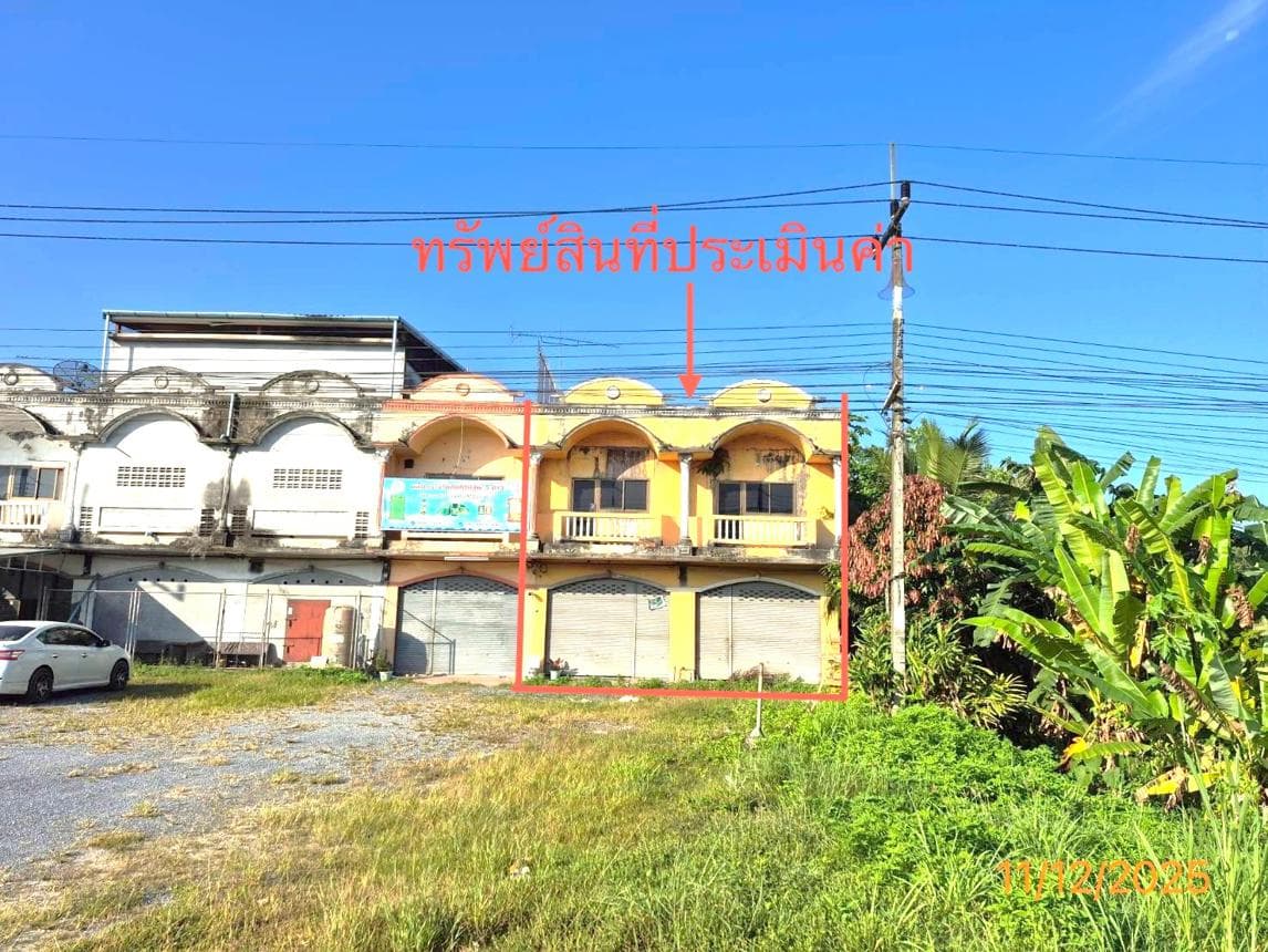 อาคารพาณิชย์ ถ้ำพรรณรา นครศรีธรรมราช พื้นที่กว้าง 432 ตร.ม. ทำเลเหมาะค้าขาย