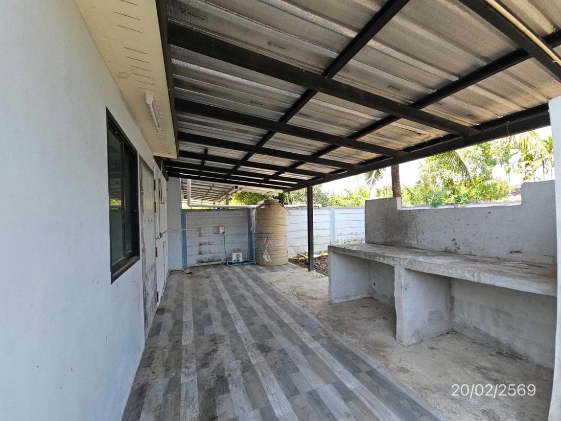 บ้านเดี่ยว บางกะจะ เมืองจันทบุรี จันทบุรี 2 ห้องนอน 2 ห้องน้ำ พื้นที่กว้าง 170 ตร.ม. บนที่ดิน 63.9 ตร.ว.