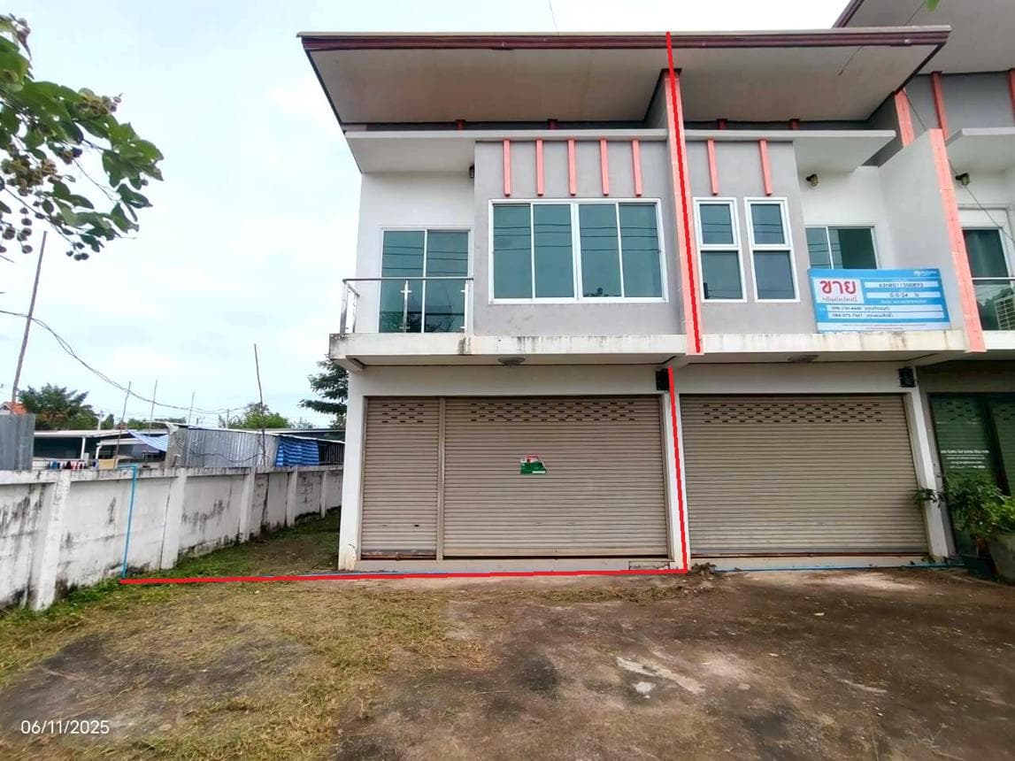 อาคารพาณิชย์ 2 ห้องนอน พื้นที่ 132 ตร.ม. ทำเลศักยภาพ ศิลา เมืองขอนแก่น ขอนแก่น