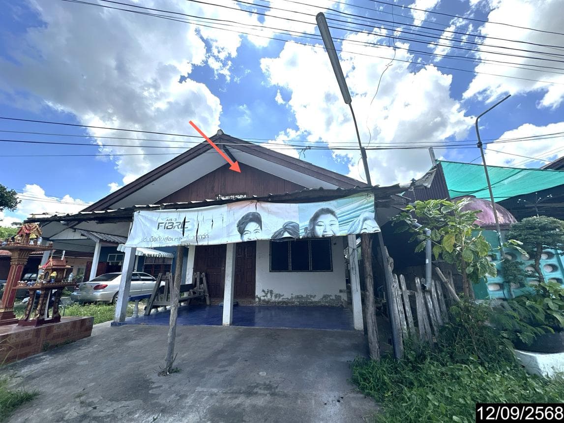 บ้านเดี่ยว เมืองมุกดาหาร มุกดาหาร 2 ห้องนอน 2 ห้องน้ำ พื้นที่ 129 ตร.ม. บนเนื้อที่ 52.3 ตร.ว. ราคาล้านต้นๆ
