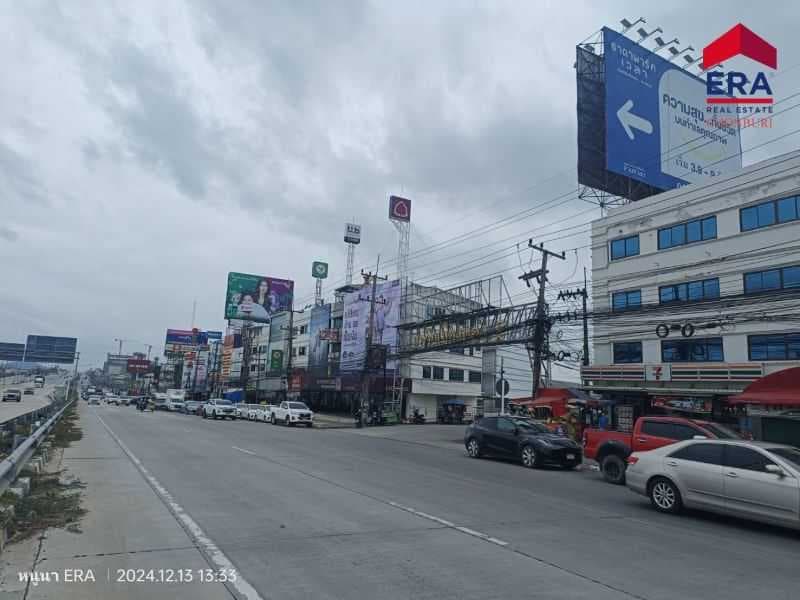 ขายด่วน ที่ดินเปล่า ถนน 331 บ่อวินเมืองทอง2 ผังสีส้ม เนื้อที่ 312 ตร.ว ติดถนน 2 ฝั่ง