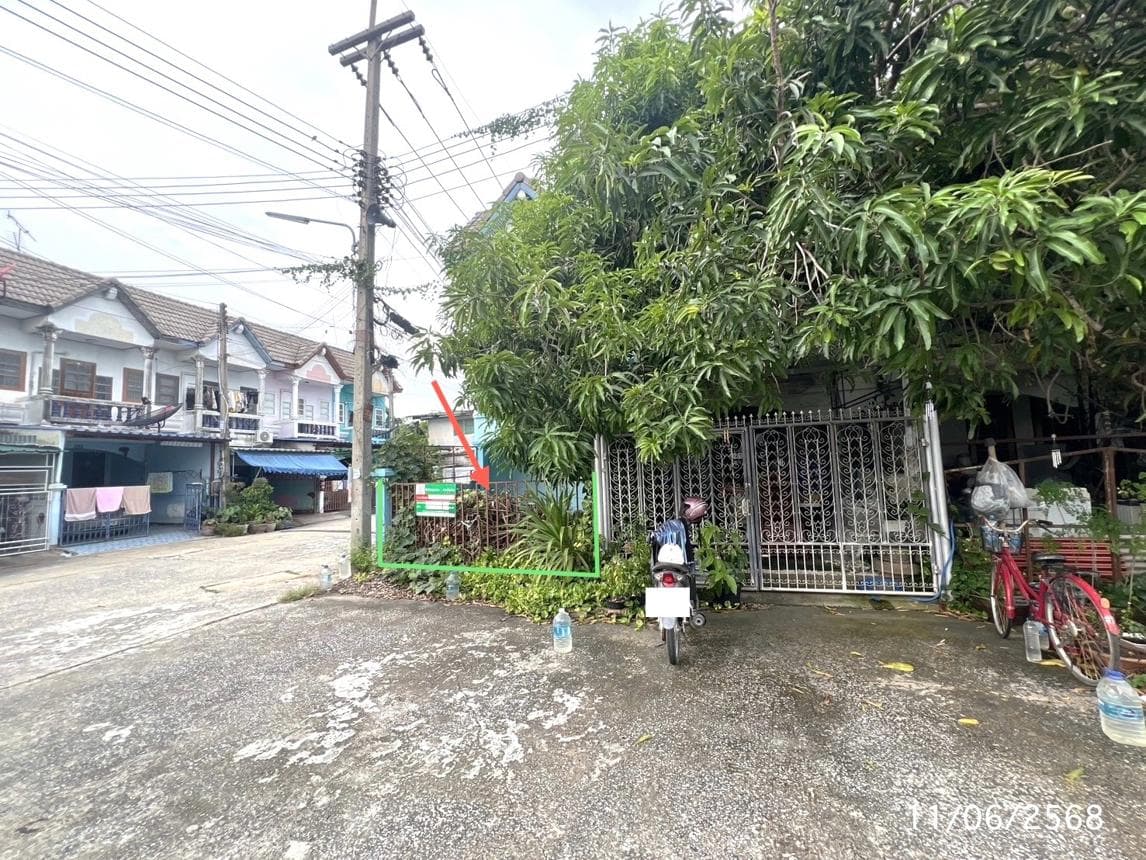 ทาวน์โฮม บ้านป้อม อยุธยา 2 ห้องนอน 2 ห้องน้ำ ราคาล้านต้นๆ ทำเลดีเดินทางสะดวก