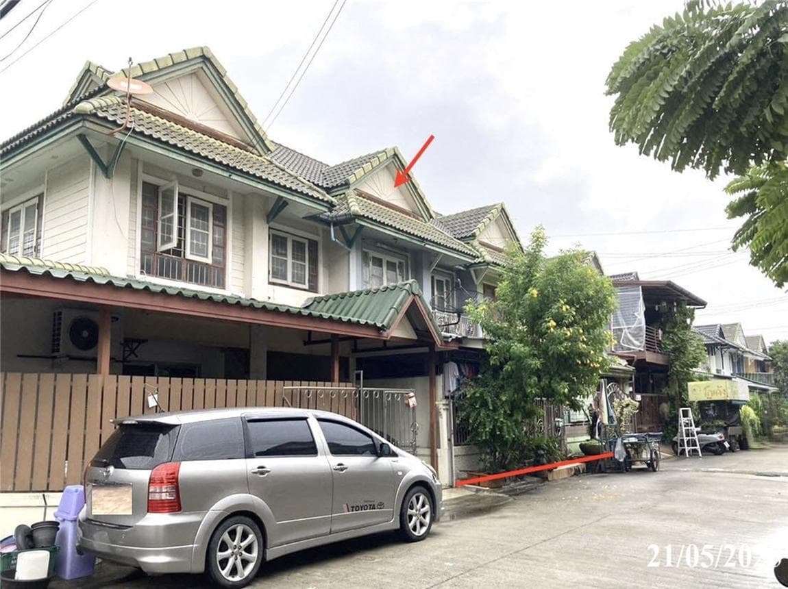 ขายทาวน์เฮ้าส์ บ้านพฤกษา 18/1 บางแม่นาง บางใหญ่ นนทบุรี 3 ห้องนอน พื้นที่กว้าง 107.7 ตร.ม. ทำเลศักยภาพ ราคาเพียง 1.65 ล้าน