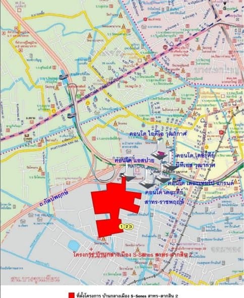 ทาวน์เฮ้าส์ บ้านกลางเมือง S-Sense สาทร-ตากสิน 2 จอมทอง