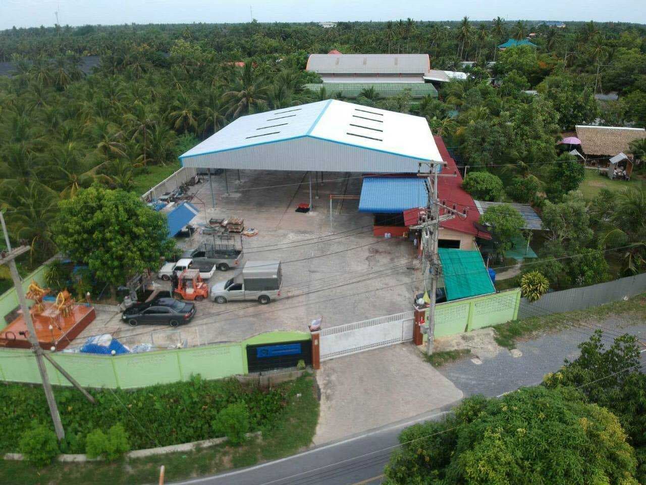 ขายที่ดินพร้อมโรงงานผังเขียวลาย ที่ดิน 1-2-75 วา พื้นที่ใช้สอย 1,500 ตร.ม