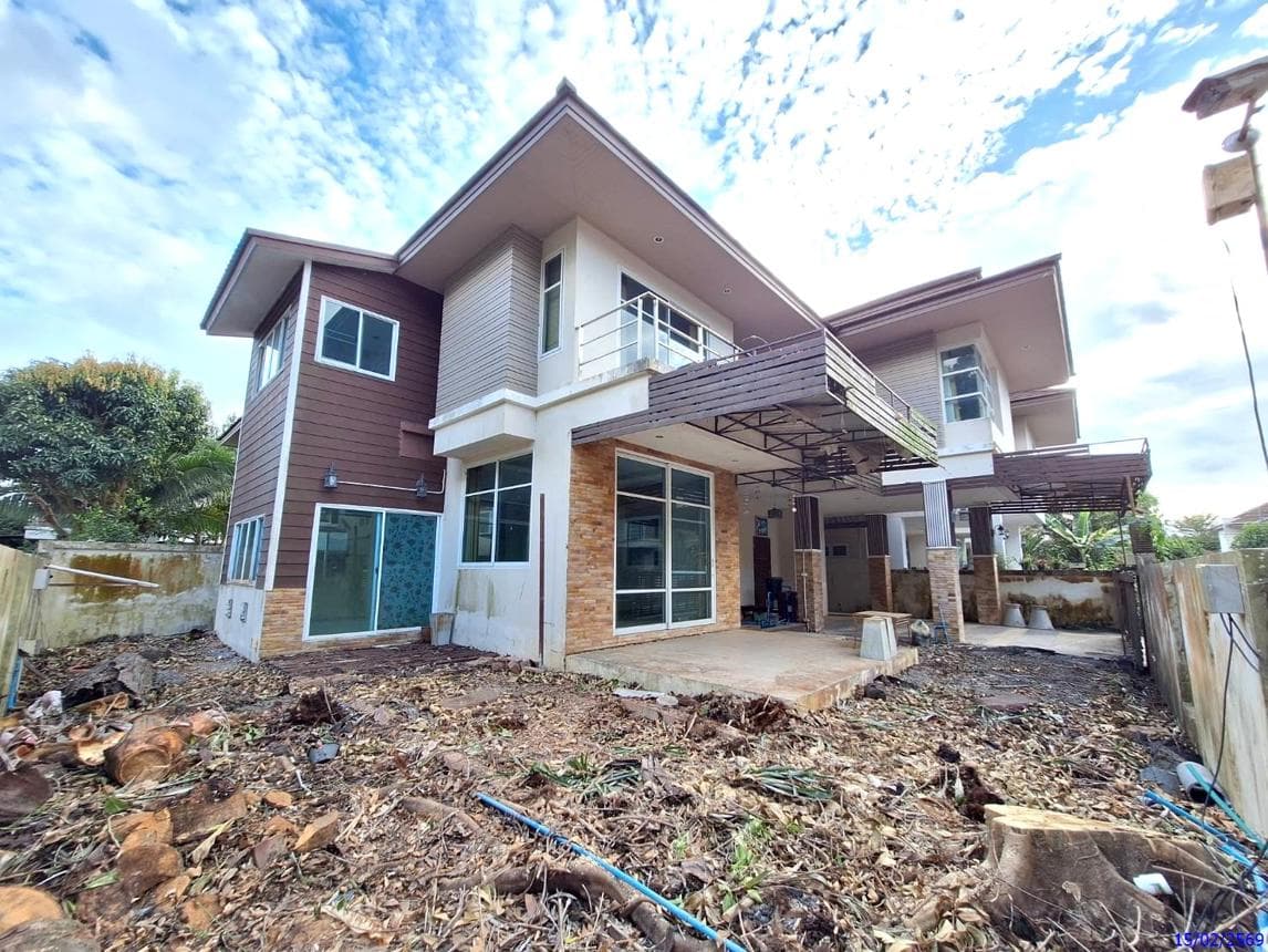 ขายบ้านเดี่ยว พรรณพฤกษา เฟส 1 (Phannaphrueksa Phase 1) 3 ห้องนอน 2 ห้องน้ำ พื้นที่กว้าง 69.4 ตร.ว. ทำเลศักยภาพควนลัง หาดใหญ่ พร้อมอยู่