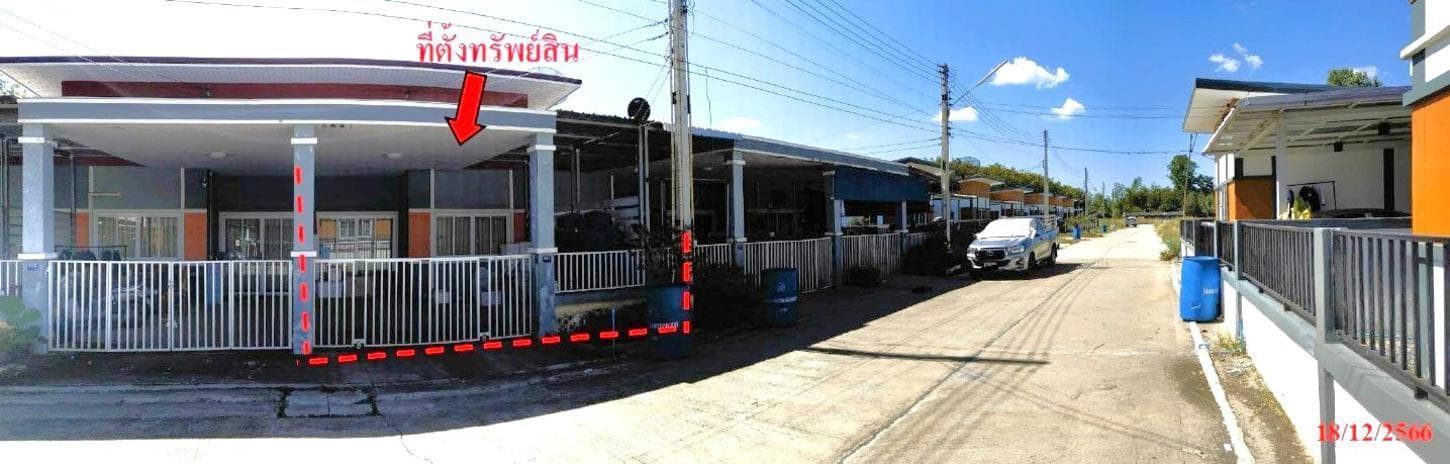 ขายทาวน์โฮม โครงการถูกใจ (Thukjai) บ้านนา แกลง ระยอง พื้นที่ 23 ตร.ว. 2 ห้องนอน คุ้มค่า