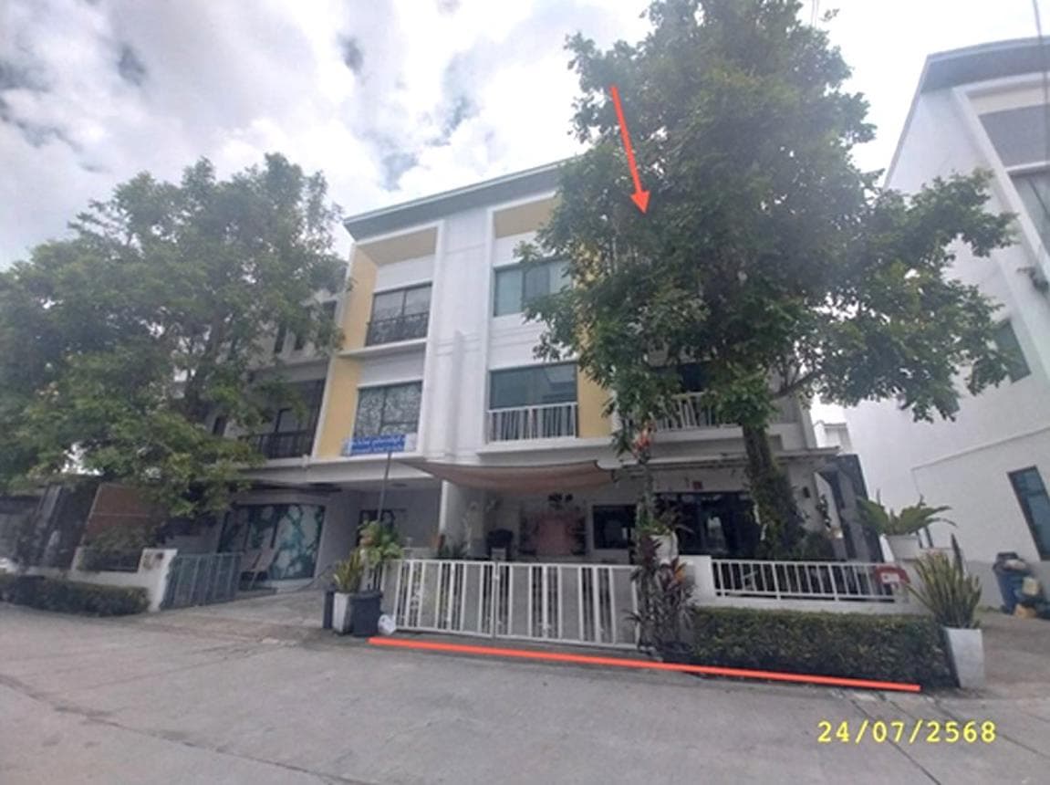 ขายทาวน์เฮ้าส์ ธนาคลัสเตอร์ ราชพฤกษ์-สถานีบางพลู (Thana Cluster) พื้นที่ใช้สอยกว้าง 192 ตร.ม. ทำเลเด่นใกล้รถไฟฟ้า