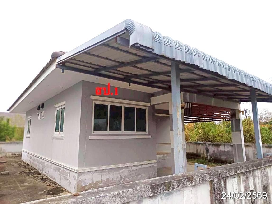 ขายบ้านเดี่ยว ดอยสะเก็ด เชียงใหม่ ทำเลสันปูเลย เนื้อที่ 50 ตร.ว. พื้นที่ใช้สอย 102.75 ตร.ม. 2 ห้องนอน 1 ห้องน้ำ สภาพดี พร้อมอยู่