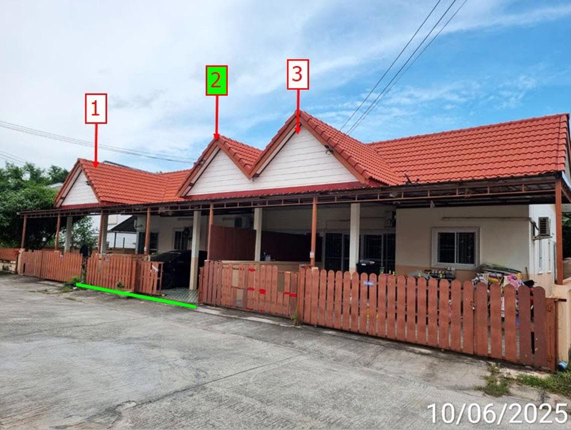 ทาวน์โฮม ชนากาญจน์ 7 เนินพระ เมืองระยอง ระยอง 3 ห้องนอน 1 ห้องน้ำ ขนาด 24 ตร.ว.