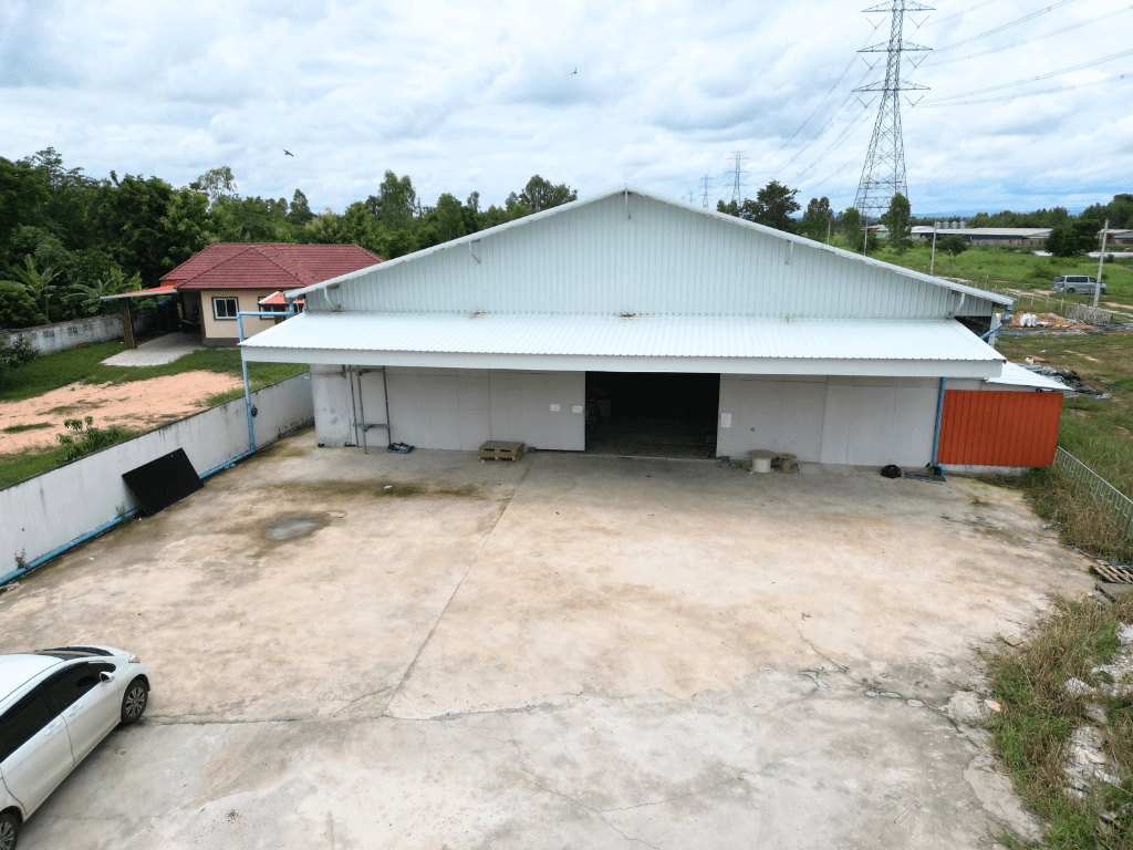 ขายโกดัง + บ้านพัก + โรงเรือนโครงสร้างเหล็ก 5 หลังติดถนนทางหลวงชนบท 2023 สายวัดโบสถ์-พิษณุโลก