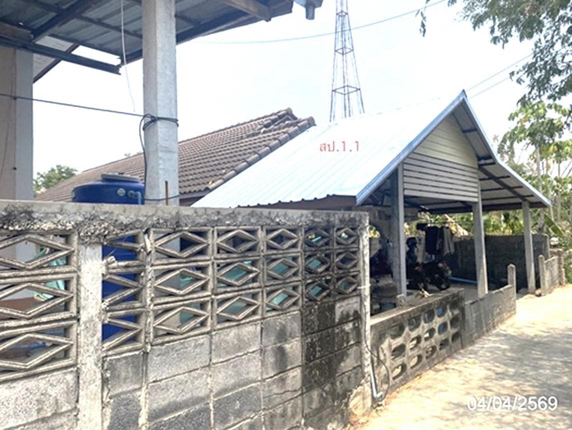 ขายบ้านเดี่ยว เหนือเมือง เมืองร้อยเอ็ด 2 ห้องนอน 1 น้ำ พื้นที่ใช้สอย 124.5 ตร.ม. ทำเลดี ราคาสุดคุ้ม