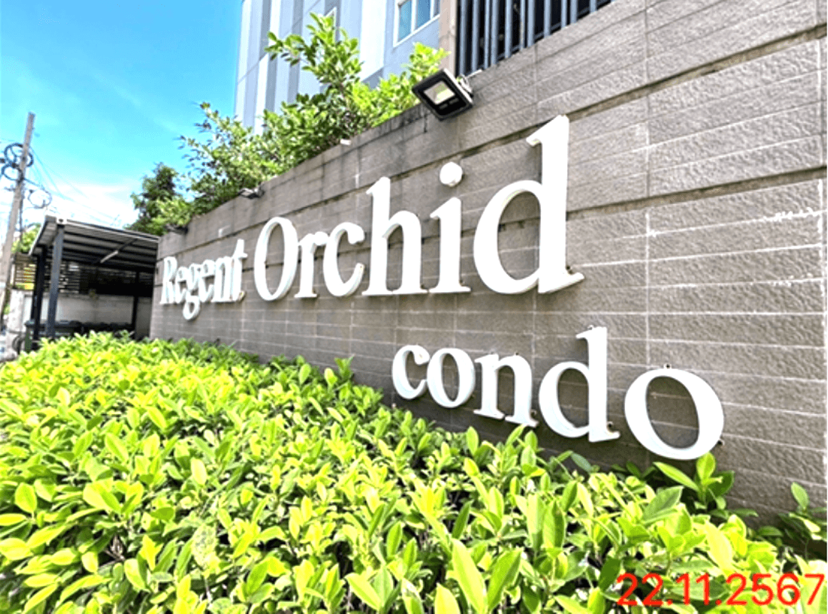 ขายคอนโด รีเจ้นท์ ออร์คิดส์ ตลาดพลู เฟส 1 (Regent Orchid Talat Phlu) 1 ห้องนอน 1 ห้องน้ำ 30.21 ตร.ม. ทำเลดีใกล้ BTS ตลาดพลู เดินทางสะดวก