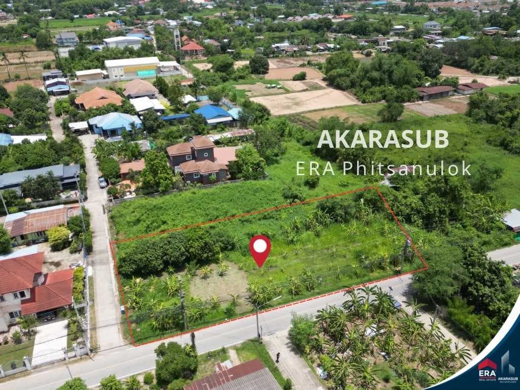 ขายที่ดินเปล่า ถมแล้ว ติดถนน 2 ด้าน หลังโรงเรียนสะพาน 3 ทำเลชุมชน