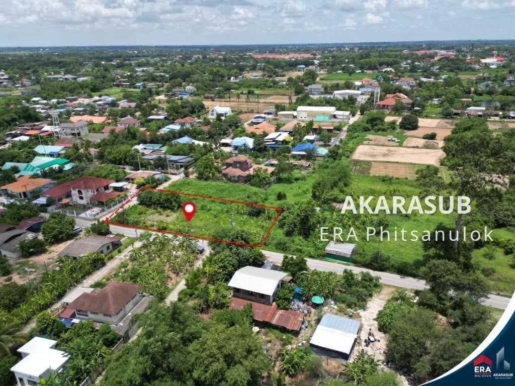ขายที่ดินเปล่า ถมแล้ว ติดถนน 2 ด้าน หลังโรงเรียนสะพาน 3 ทำเลชุมชน