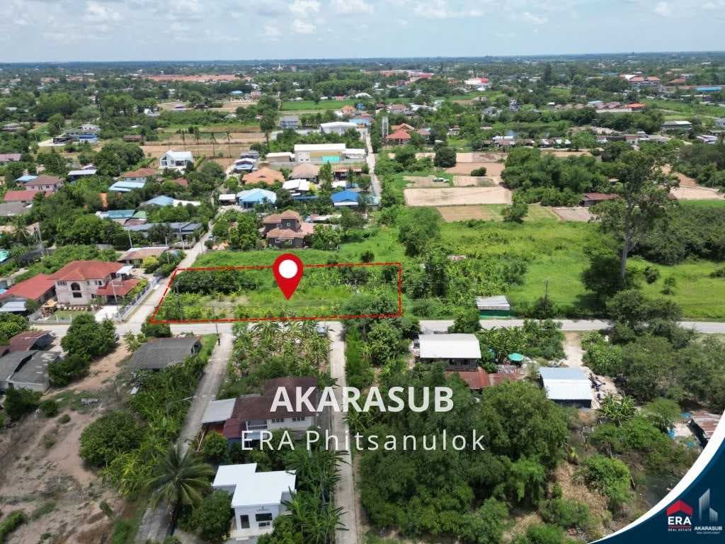 ขายที่ดินเปล่า ถมแล้ว ติดถนน 2 ด้าน หลังโรงเรียนสะพาน 3 ทำเลชุมชน