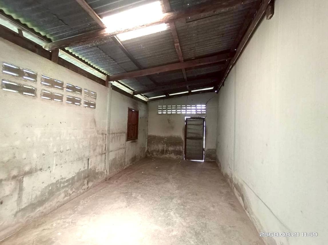 บ้านเดี่ยว งัวบา วาปีปทุม มหาสารคาม 3 ห้องนอน 1 ห้องน้ำ ขนาด 25.7 ตร.ว.