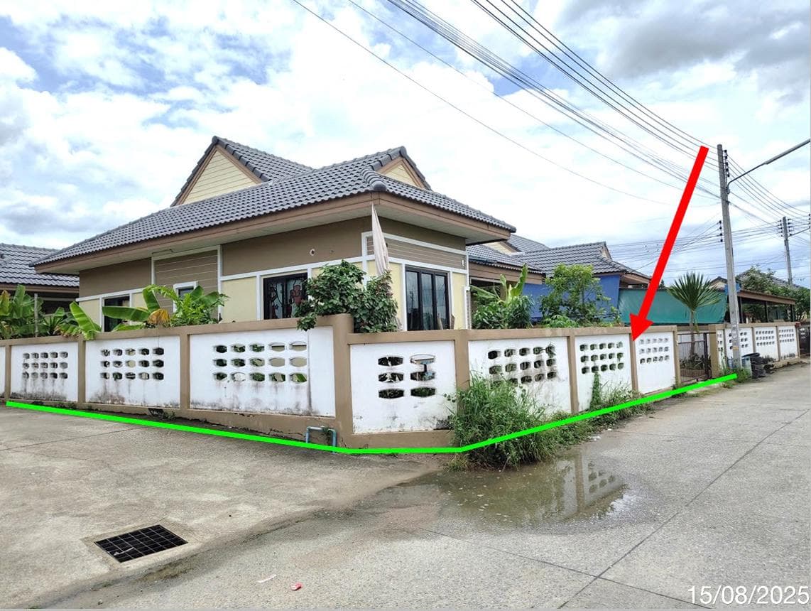 ขายบ้านเดี่ยว มะขามคู่ นิคมพัฒนา ระยอง 3 ห้องนอน พื้นที่ 49.4 ตร.ว. ทำเลดี ใกล้แหล่งงาน