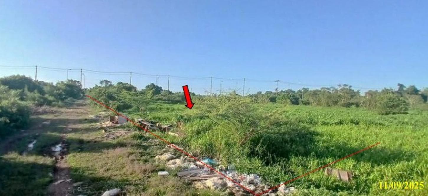 ที่ดินเปล่า 26 ตร.ว. ทำเลทองซอยประชาวิวัฒน์ 14 ใจกลางเมืองสุไหงโก-ลก นราธิวาส