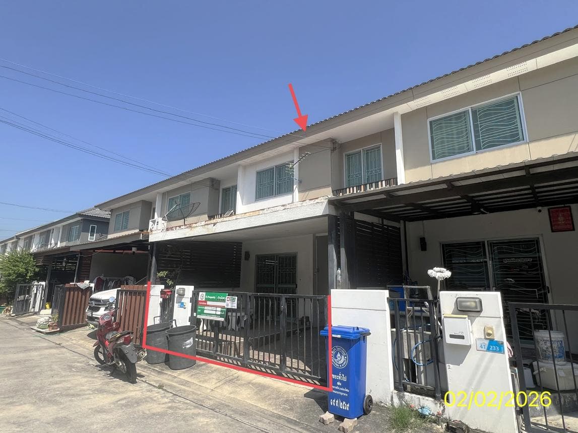 ขายทาวน์เฮ้าส์ บ้านพฤกษา 38/3 (ชัยพฤกษ์-วงแหวน) 3 ห้องนอน 110 ตร.ม. ทำเลไทรน้อย นนทบุรี ราคาคุ้มค่า